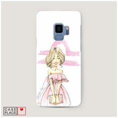 Чехол Пластиковый Samsung Galaxy S9 Весы образ Case Place