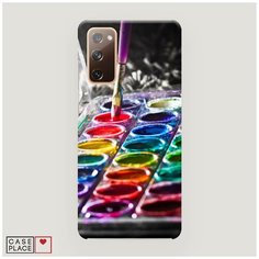 Чехол Пластиковый Samsung Galaxy S20 FE Палитра красок Case Place