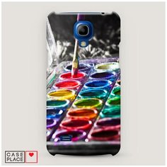 Чехол Пластиковый Samsung Galaxy S4 mini Палитра красок Case Place