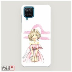 Чехол Пластиковый Samsung Galaxy A12 Весы образ Case Place