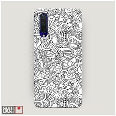 Чехол Пластиковый Xiaomi Mi A3 Lite Бильярдная мозаика Case Place