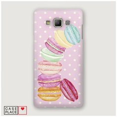 Чехол Пластиковый Samsung Galaxy A3 Пирамидка макарони Case Place
