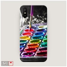 Чехол Пластиковый Xiaomi Redmi 9A Палитра красок Case Place