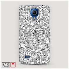 Чехол Пластиковый Samsung Galaxy S4 mini Бильярдная мозаика Case Place