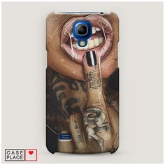 Чехол Пластиковый Samsung Galaxy S4 mini Девушка с татуировками Case Place