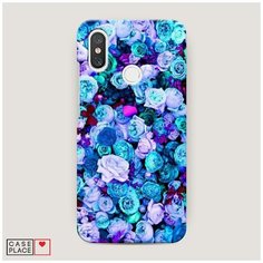 Чехол Пластиковый Xiaomi Mi 8 Цветочный ковер Case Place