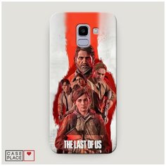 Чехол Пластиковый Samsung Galaxy J6 2018 Одни из нас постер Case Place