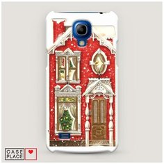 Чехол Пластиковый Samsung Galaxy S4 mini Пряничный домик Case Place