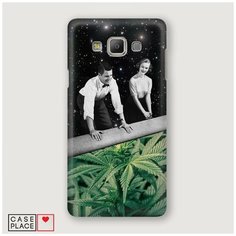 Чехол Пластиковый Samsung Galaxy A3 Ковер самокрут Case Place