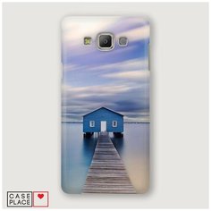 Чехол Пластиковый Samsung Galaxy A7 Домик на воде Case Place