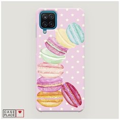 Чехол Пластиковый Samsung Galaxy A12 Пирамидка макарони Case Place