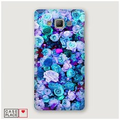 Чехол Пластиковый Samsung Galaxy A3 Цветочный ковер Case Place