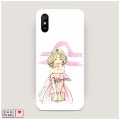 Чехол Пластиковый Xiaomi Redmi 9A Весы образ Case Place