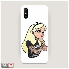 Чехол Пластиковый Xiaomi Redmi 9A Белоснежка в татуировках Case Place