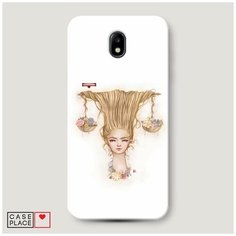 Чехол Пластиковый Samsung Galaxy J5 2017 Весы прическа Case Place