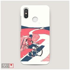 Чехол Пластиковый Xiaomi Mi 8 Хобби велосипед 4 Case Place