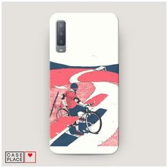 Чехол Пластиковый Samsung Galaxy A7 2018 Хобби велосипед 4 Case Place
