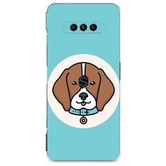 Силиконовый чехол "Собака в ошейнике" на Xiaomi Black Shark 4 / Сяоми Блэк Шарк 4 Case Place