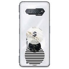 Силиконовый чехол "Пирамида из кругов" на Xiaomi Black Shark 4S / Сяоми Блэк Шарк 4S Case Place