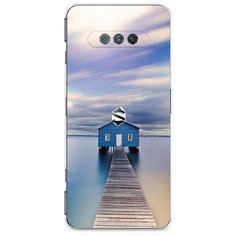 Силиконовый чехол "Домик на воде" на Xiaomi Black Shark 4S Pro / Сяоми Блэк Шарк 4S Про Case Place