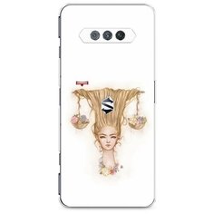 Силиконовый чехол "Весы прическа" на Xiaomi Black Shark 4S Pro / Сяоми Блэк Шарк 4S Про Case Place