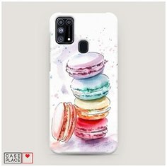 Чехол Пластиковый Samsung Galaxy M31 Пирамидка макарони 2 Case Place