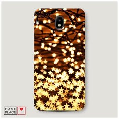Чехол Пластиковый Samsung Galaxy J5 2017 Новогодняя гирлянда Case Place