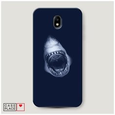 Чехол Пластиковый Samsung Galaxy J5 2017 Пасть акулы Case Place