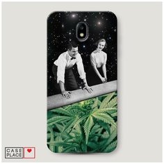 Чехол Пластиковый Samsung Galaxy J5 2017 Ковер самокрут Case Place