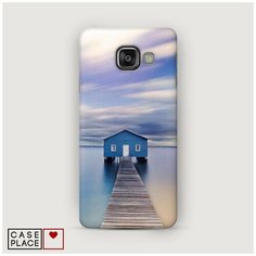 Чехол Пластиковый Samsung Galaxy A7 2016 Домик на воде Case Place
