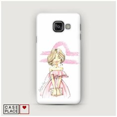 Чехол Пластиковый Samsung Galaxy A7 2016 Весы образ Case Place