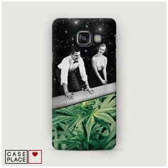 Чехол Пластиковый Samsung Galaxy A7 2016 Ковер самокрут Case Place