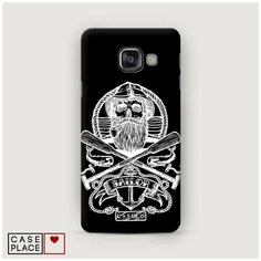 Чехол Пластиковый Samsung Galaxy A7 2016 Тату моряк Case Place