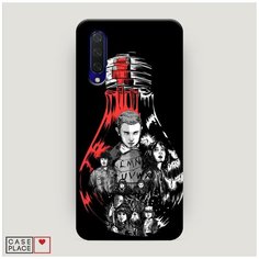 Чехол Пластиковый Xiaomi Mi A3 Lite Черная лампочка Case Place