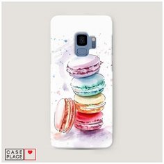 Чехол Пластиковый Samsung Galaxy S9 Пирамидка макарони 2 Case Place