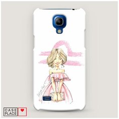 Чехол Пластиковый Samsung Galaxy S4 mini Весы образ Case Place