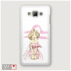 Чехол Пластиковый Samsung Galaxy A3 Весы образ Case Place