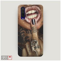 Чехол Пластиковый Xiaomi Mi A3 Lite Девушка с татуировками Case Place