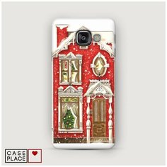 Чехол Пластиковый Samsung Galaxy A7 2016 Пряничный домик Case Place