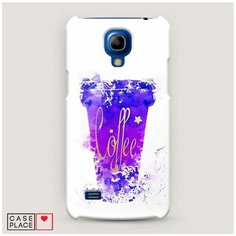 Чехол Пластиковый Samsung Galaxy S4 mini Кофейный стакан арт Case Place