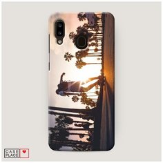 Чехол Пластиковый Samsung Galaxy A30 Хобби скейт 2 Case Place