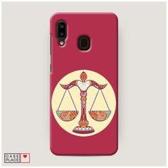 Чехол Пластиковый Samsung Galaxy A30 Весы Case Place
