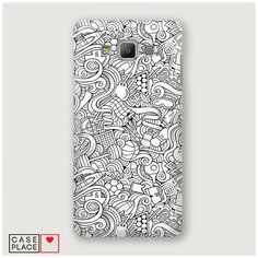 Чехол Пластиковый Samsung Galaxy A3 Бильярдная мозаика Case Place