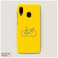 Чехол Пластиковый Samsung Galaxy A30 Хобби велосипед 1 Case Place