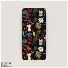Чехол силиконовый Матовый Xiaomi Mi 10T Pro Модный гардероб Case Place