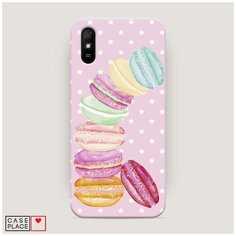 Чехол Пластиковый Xiaomi Redmi 9A Пирамидка макарони Case Place