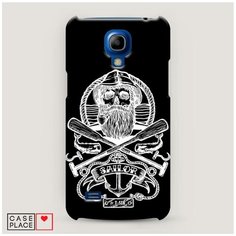 Чехол Пластиковый Samsung Galaxy S4 mini Тату моряк Case Place