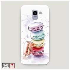 Чехол Пластиковый Samsung Galaxy J6 2018 Пирамидка макарони 2 Case Place