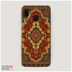 Чехол Пластиковый Samsung Galaxy A30 Ковер Case Place