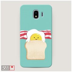 Чехол Пластиковый Samsung Galaxy J4 Съедобная кровать Case Place